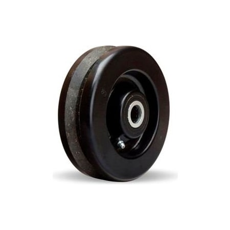 Hamilton Casters Hamilton V-Groove Plastex Wheel 6 x 2 - 3/4" Roller Bearing W-620-PV-3/4